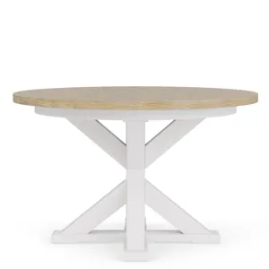 Rosalie Round Table With Leaf Top