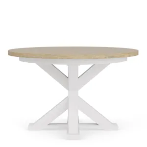 Rosalie Round Table With Leaf Top