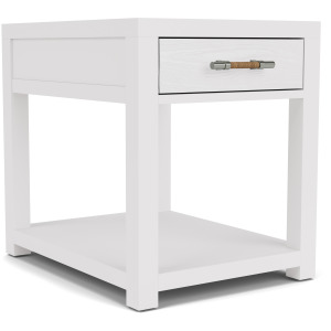 Rosalie End Table White