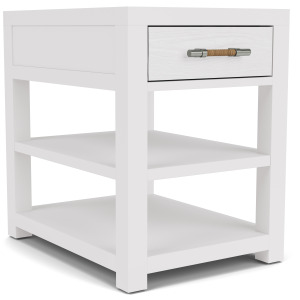 Rosalie Chairside Table White