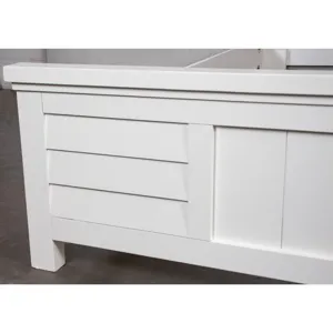 Cora Louver Footboard - King