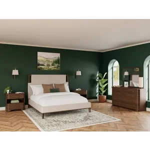 Delia Upholstered Headboard - King