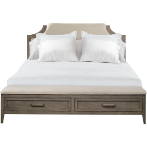 Vogue Upholstered Bench Storage Footboard - King/California King