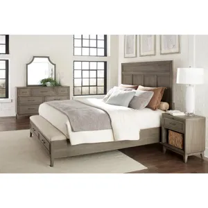 Vogue Upholstered Bench Storage Footboard - Queen