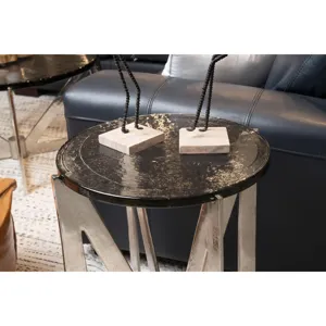Jano Round End Table Base