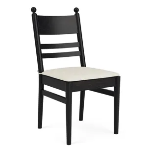 Black Ladder Back Side Chair