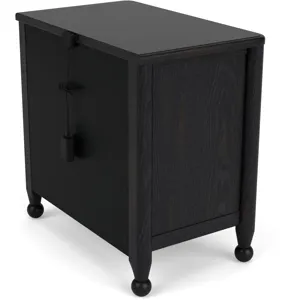 Calhounebony Two Drawer Nightstand