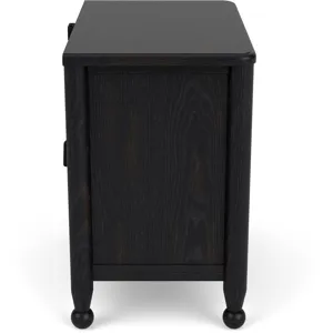 Calhounebony Two Drawer Nightstand