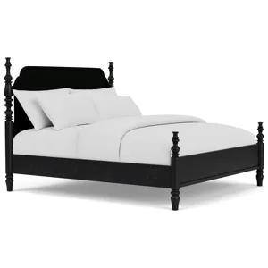 Calhounebony Low Poster Headboard - King