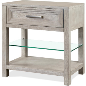 Cascade 1-Drawer Nightstand