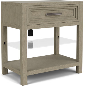 Cascade Dovetail 1-Drawer Nightstand