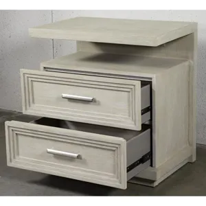Cascade 2-Drawer Nightstand