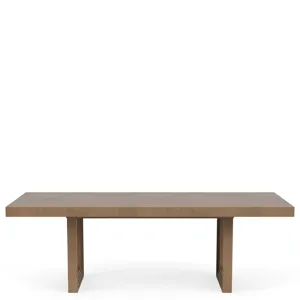 Cascade Casual Mink Rectangle Dining Table-Base