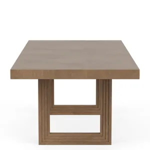 Cascade Casual Mink Rectangle Dining Table-Base