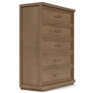 Cascade Casual Mink 5 Drawer Chest