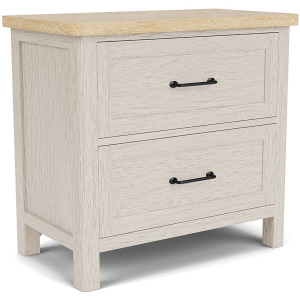 Glenndale Two Drawer Nightstand
