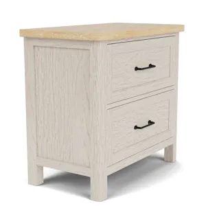 Glenndale Two Drawer Nightstand