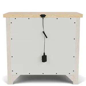 Glenndale Two Drawer Nightstand