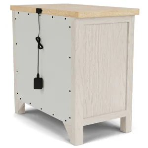 Glenndale Two Drawer Nightstand