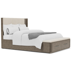 Sariel Upholstered Storage Footboard - Queen