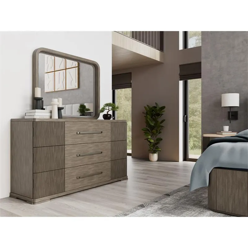 Sariel 9-Drawer Dresser &amp; Mirror