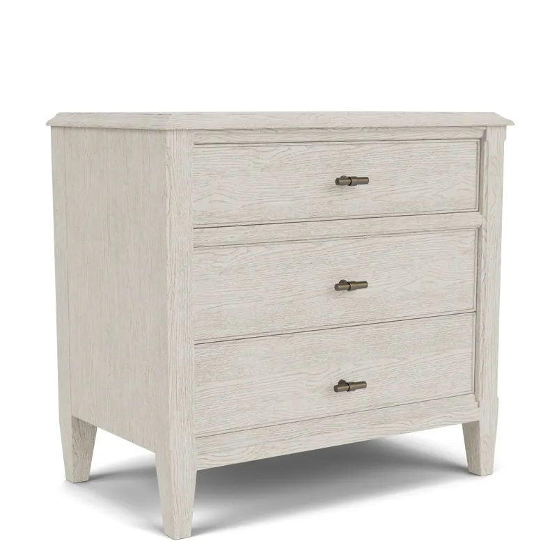 Carmella Three Drawer Nightstand