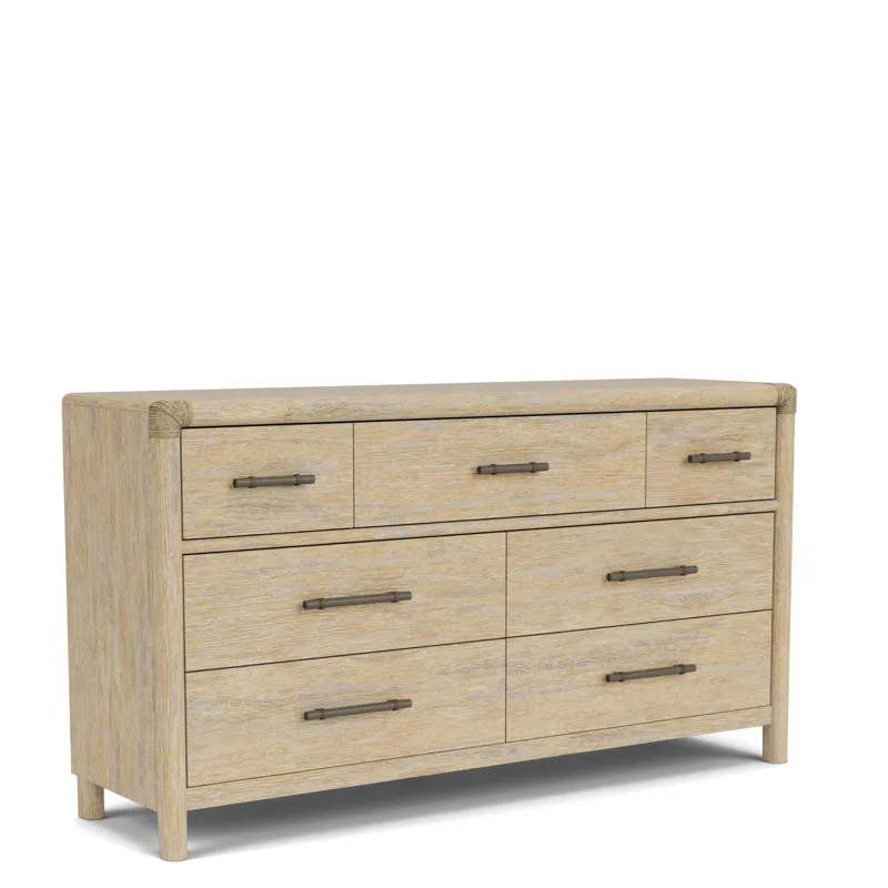 Rosalie hemlock Seven Drawer Dresser