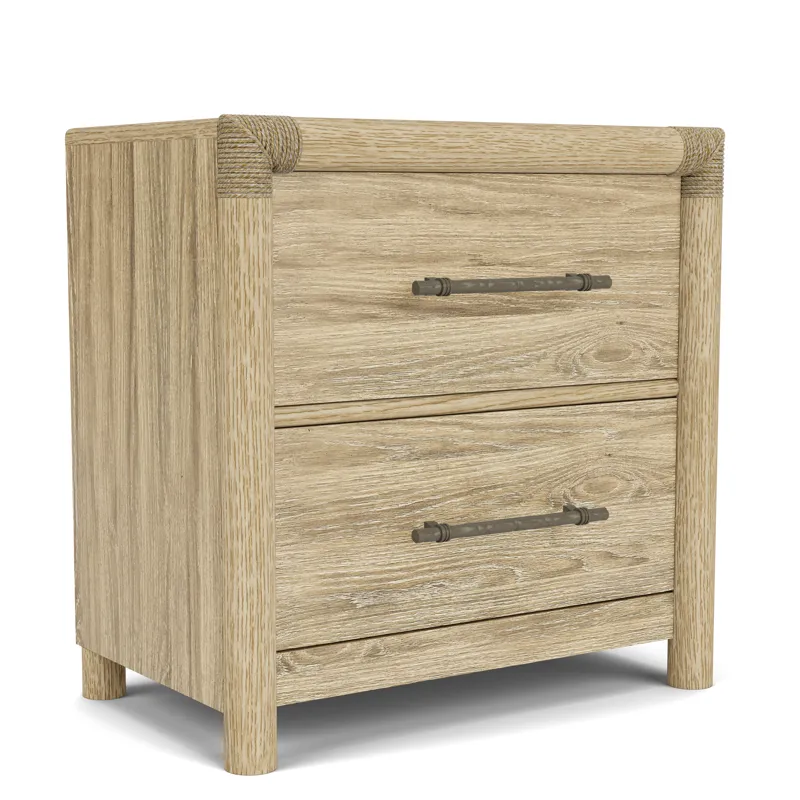 Rosalie hemlock Two Drawer Nightstand