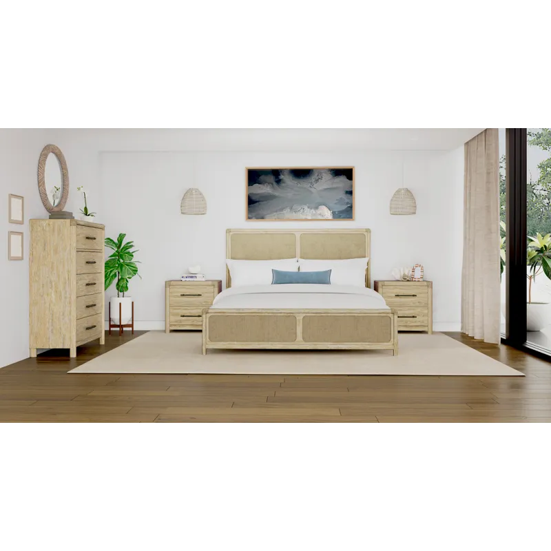 Rosalie hemlock Woven Headboard - King