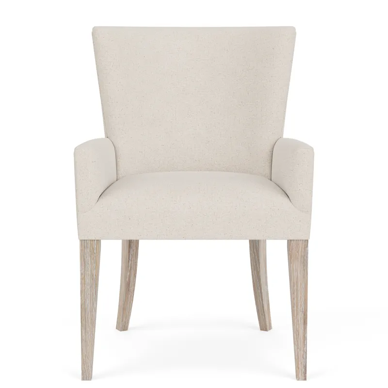 Rosalie Upholstered Host Chair-Linen