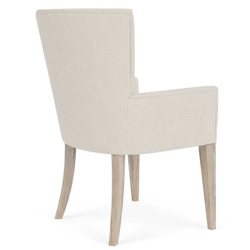 Rosalie Upholstered Host Chair-Linen