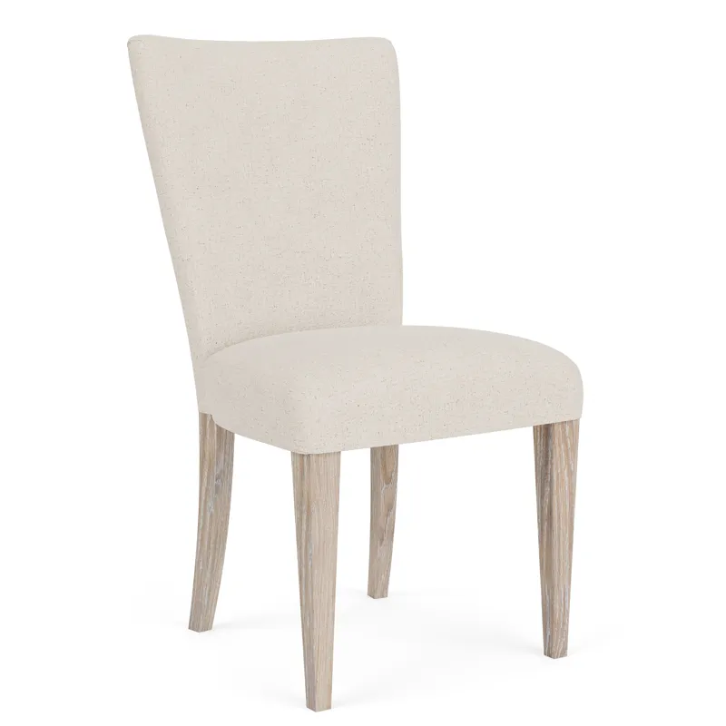 Rosalie Upholstered Side Chair-Linen