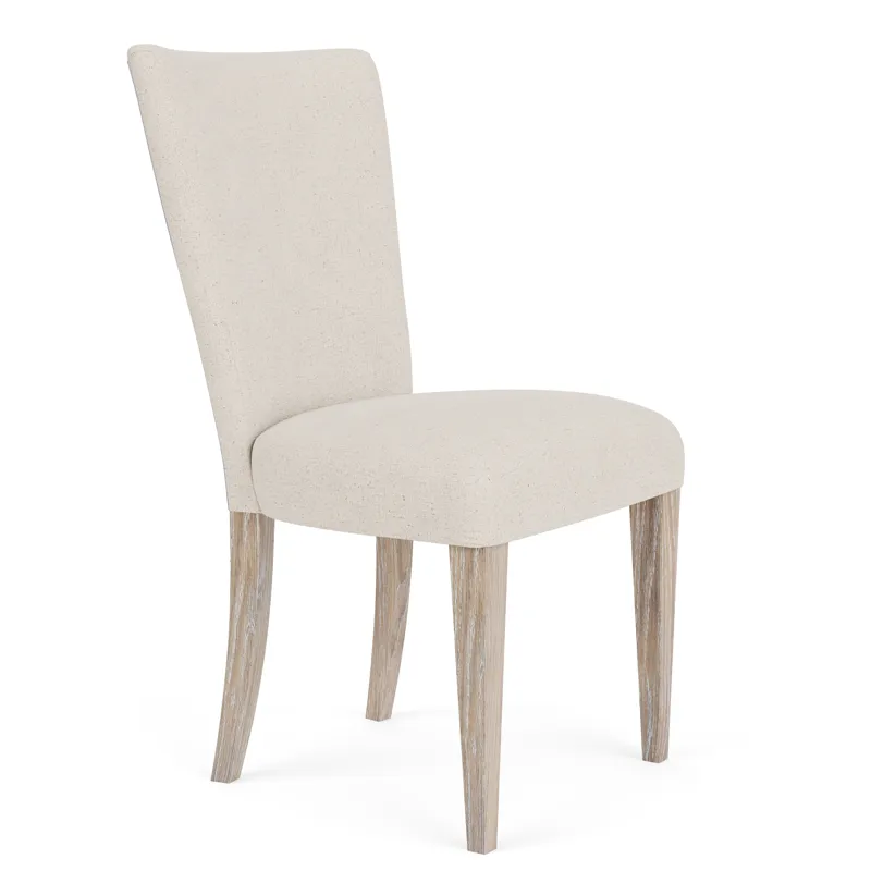 Rosalie Upholstered Side Chair-Linen