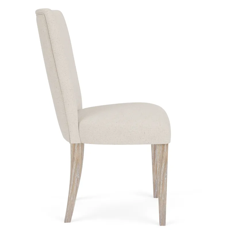 Rosalie Upholstered Side Chair-Linen