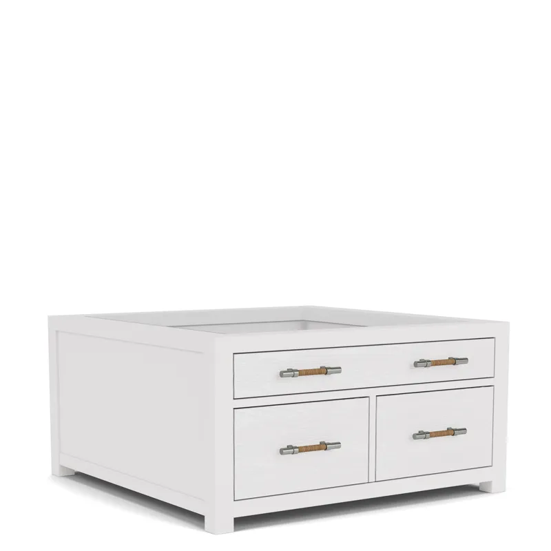 Rosalie Collectors Cocktail Table White