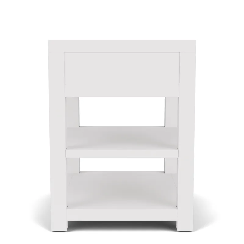 Rosalie Chairside Table White