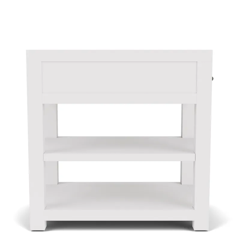 Rosalie Chairside Table White