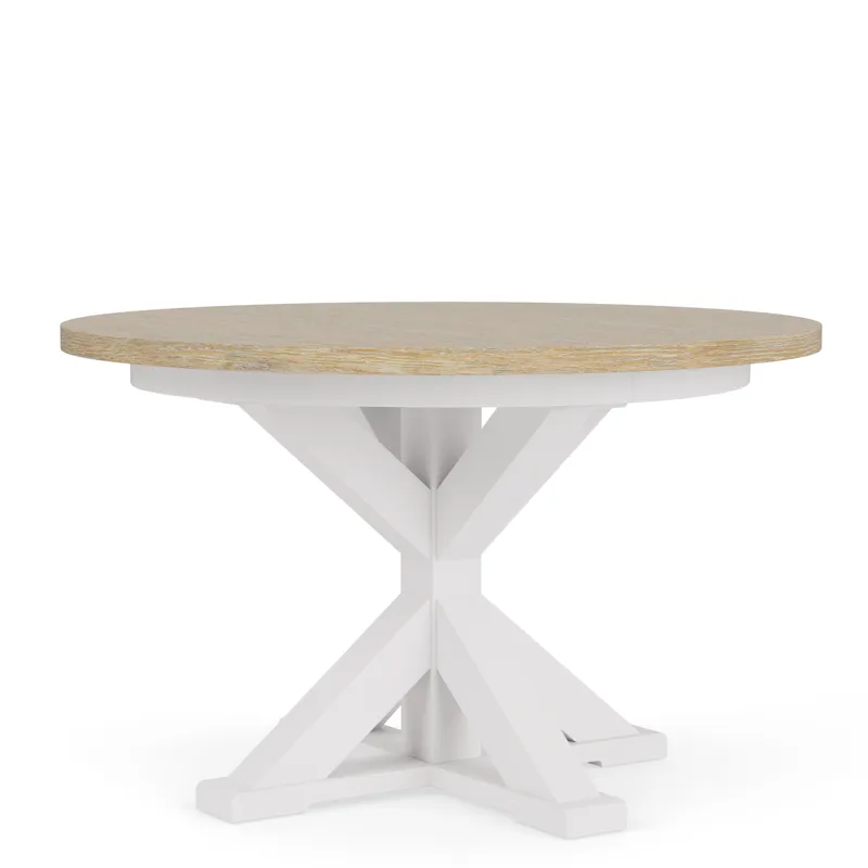 Rosalie Round Table With Leaf Top