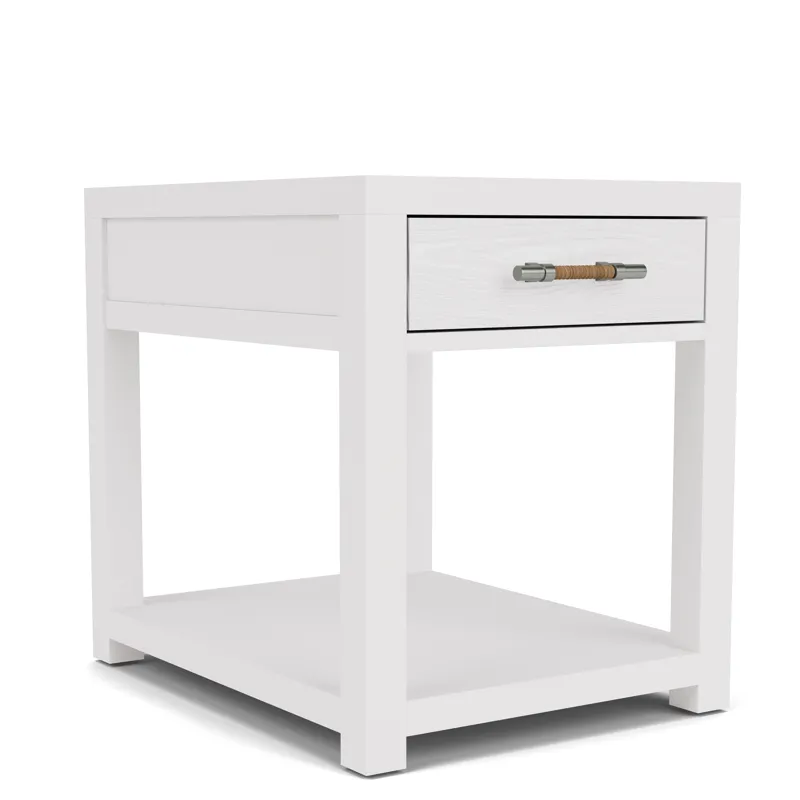 Rosalie End Table White