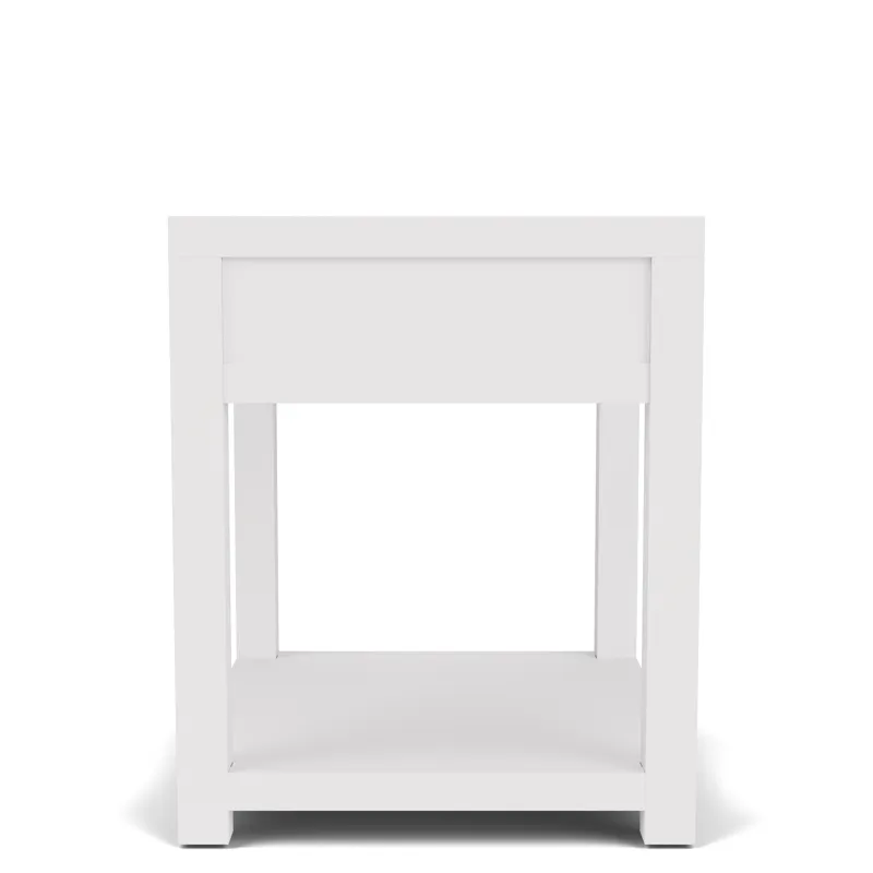 Rosalie End Table White