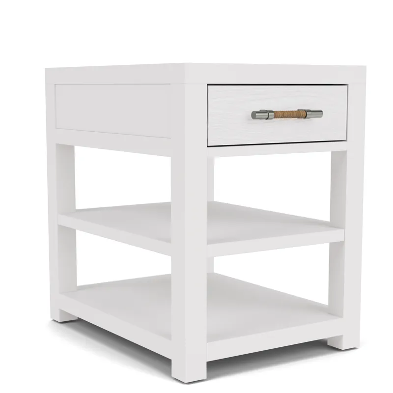 Rosalie Chairside Table White