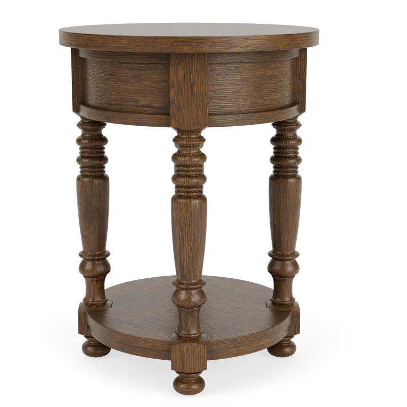 Eastlake Round Chairside Table