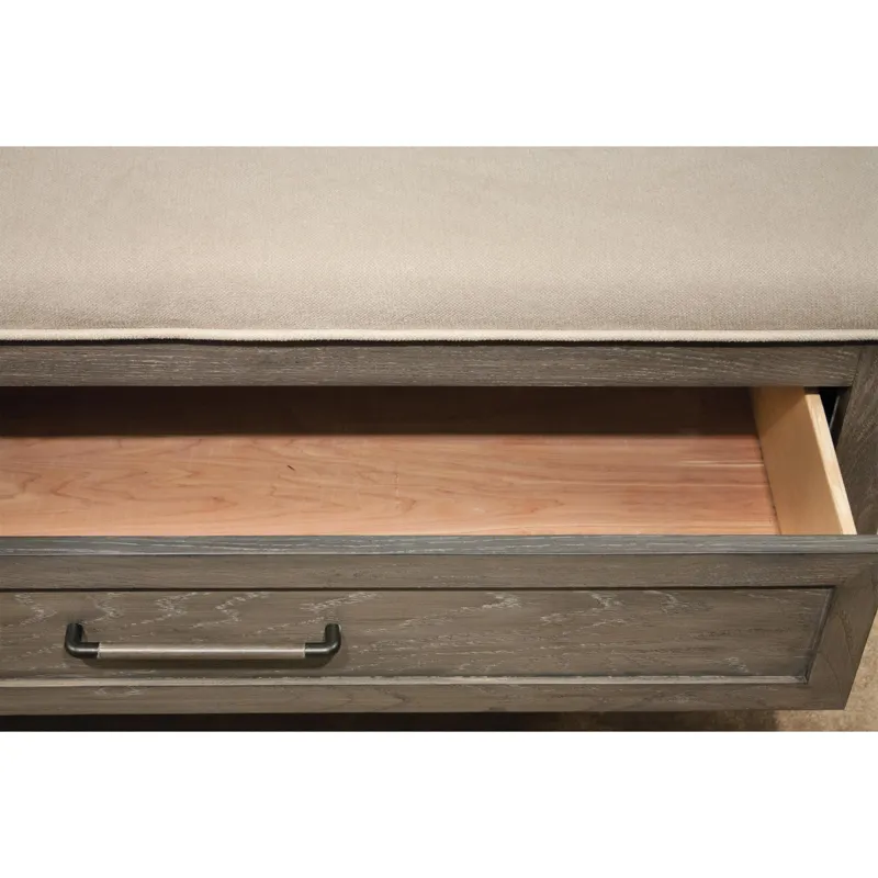 Vogue Upholstered Bench Storage Footboard - King/California King