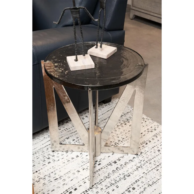 Jano Round End Table Base