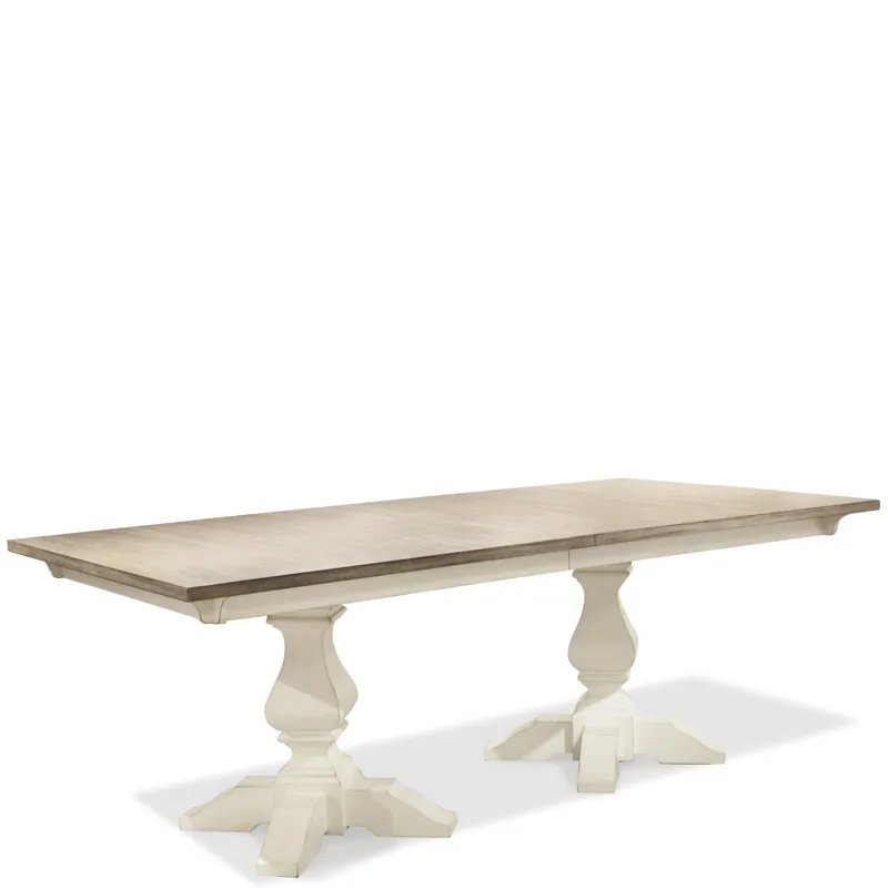 Myra Double Ped Dining Table-Base