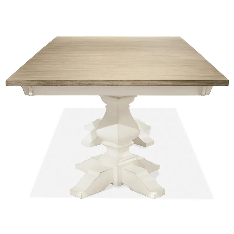Myra Double Ped Dining Table-Base