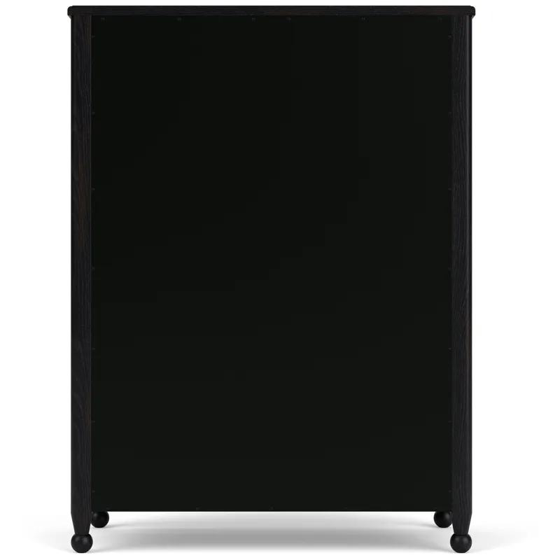 Calhounebony Five Drawer Chest