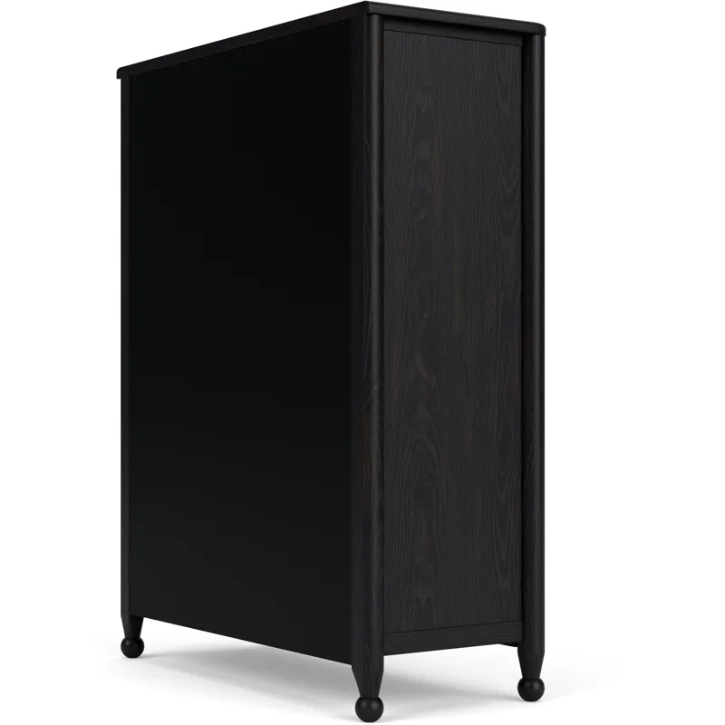Calhounebony Five Drawer Chest