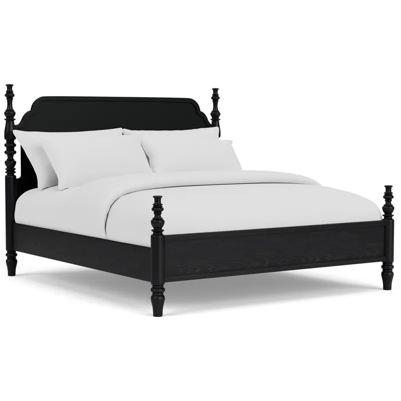 Calhounebony Low Poster Headboard - King