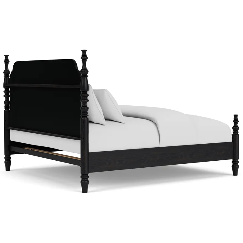 Calhounebony Low Poster Headboard - King